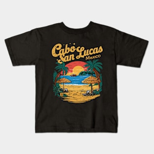 Cabo San Lucas. Mexico Vintage Kids T-Shirt